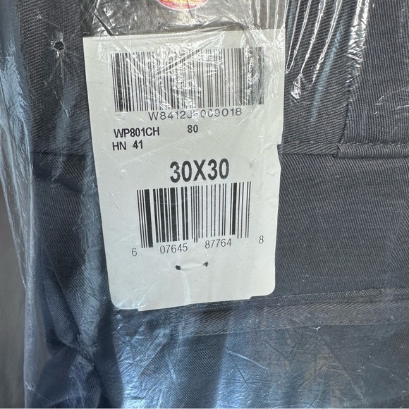 NWT MENS DICKIES SKINNY FIT WORK PANTS 30x30 CHARCOAL GREY NEW UNWORN UNOPENED - Picture 4 of 9
